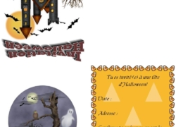 Halloween invitation